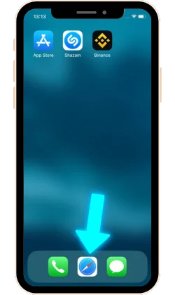 Open Safari