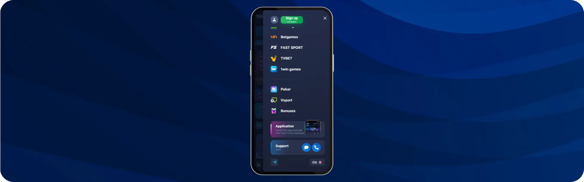 1Win How To - Download